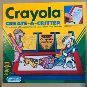 Vintage Create-a-Critter Crayola